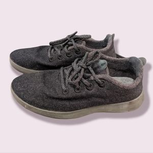 Women's Wool Runner Mizzles, size 10 Dark Gray